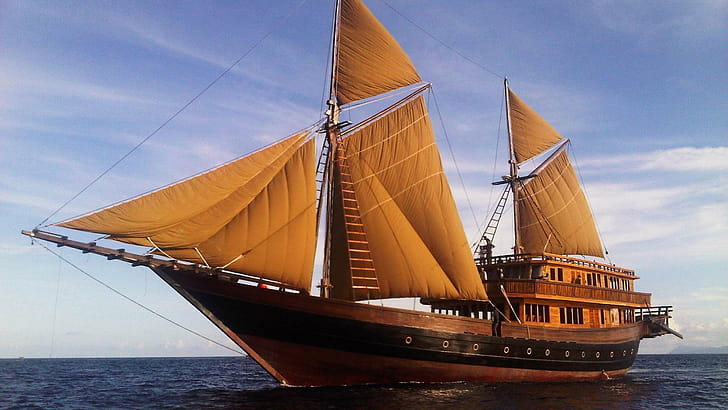 Full Sails, wallpaper