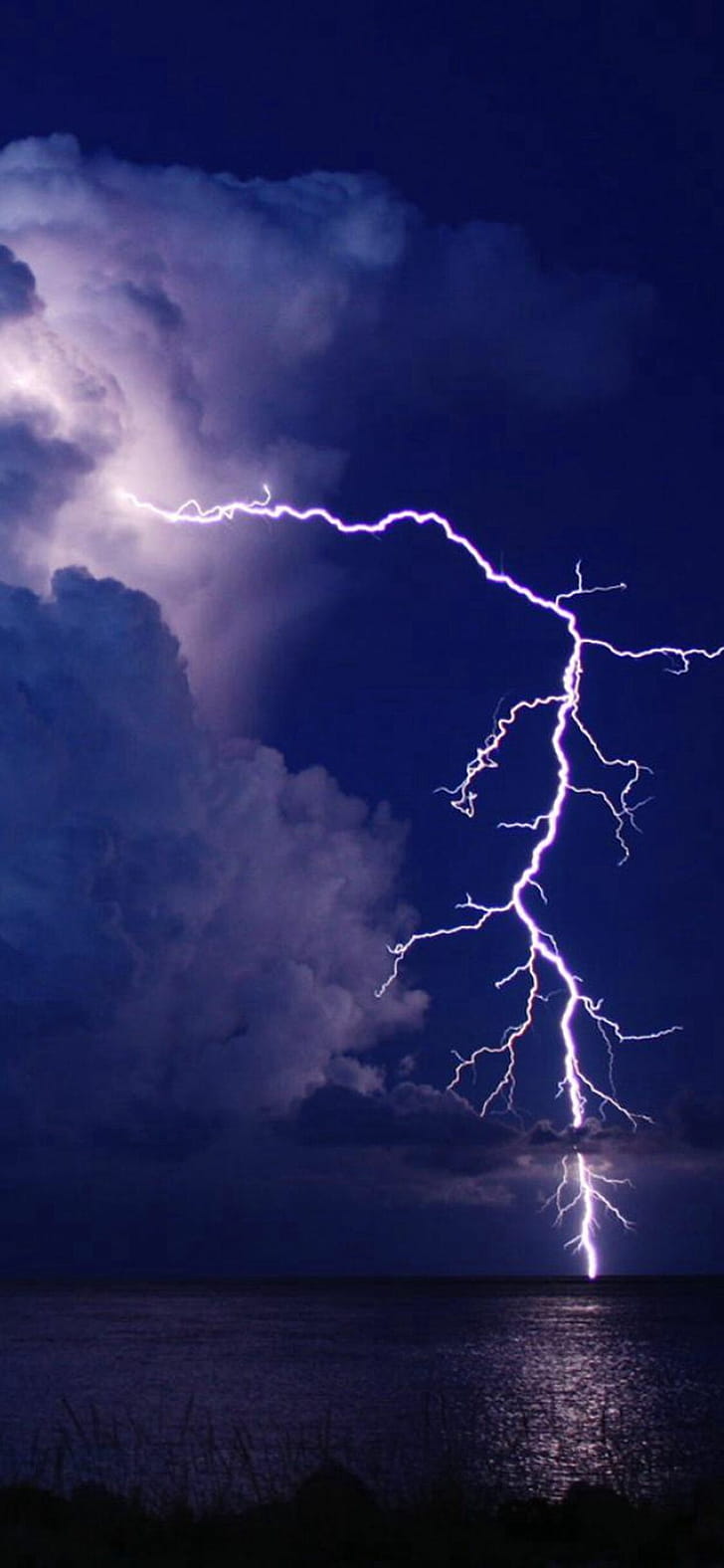 Lightning iPhone , Lightning iPhone, Backgrounds, Thunder phone wallpaper