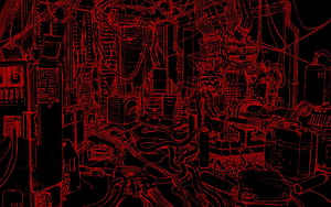 The Wired, Serial Experiments Lain wallpaper