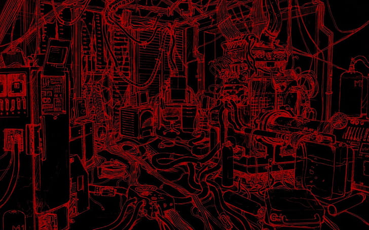 The Wired, Serial Experiments Lain wallpaper