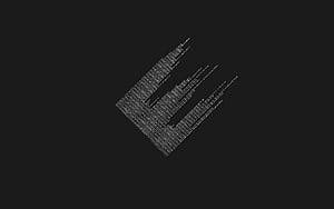 Binary Code Minimalism, ubuntu, linux, terminal, hacker, computer, minimalism, binary wallpaper