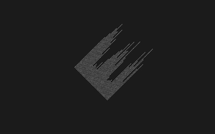 Binary Code Minimalism, ubuntu, linux, terminal, hacker, computer, minimalism, binary wallpaper