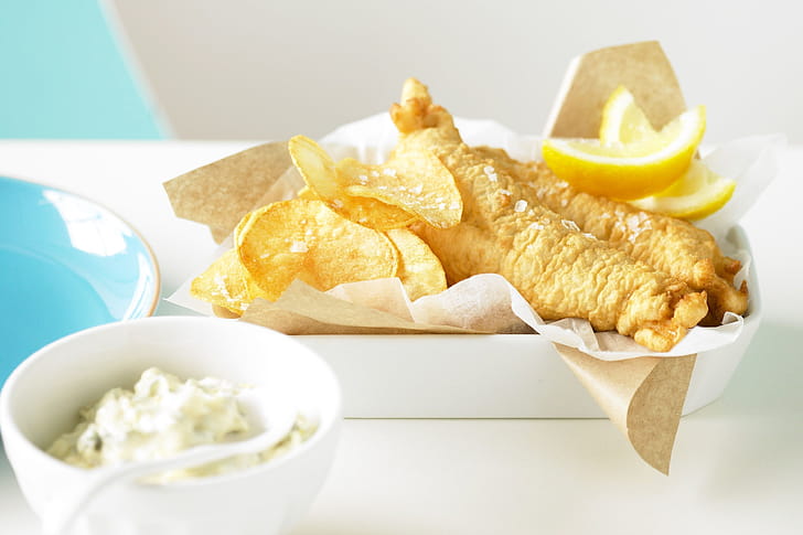 Fish, Chips (Crisps) wallpaper