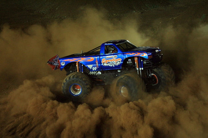 Equalizer, Monster Trucks wallpaper
