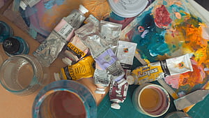 Tubes, Paint wallpaper