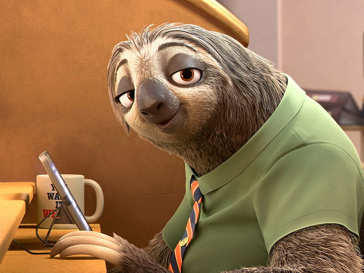 Flash, Zootopia wallpaper