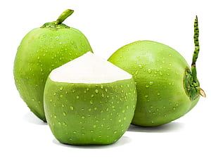 Green coconuts, Coconuts wallpaper