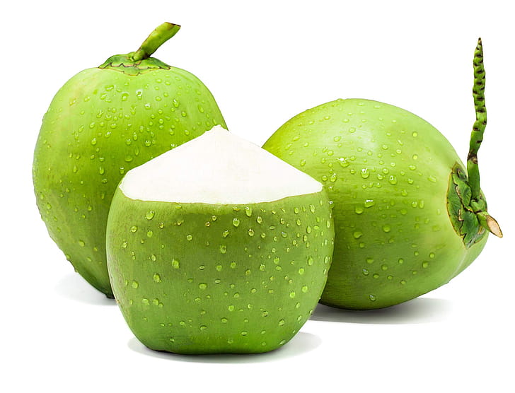 Green coconuts, Coconuts wallpaper