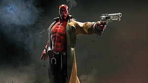 Hellboy arts, Full , wallpaper