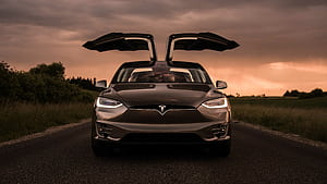 Model X, Tesla wallpaper