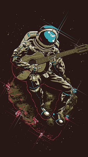 Sci Fi, astronaut phone wallpaper
