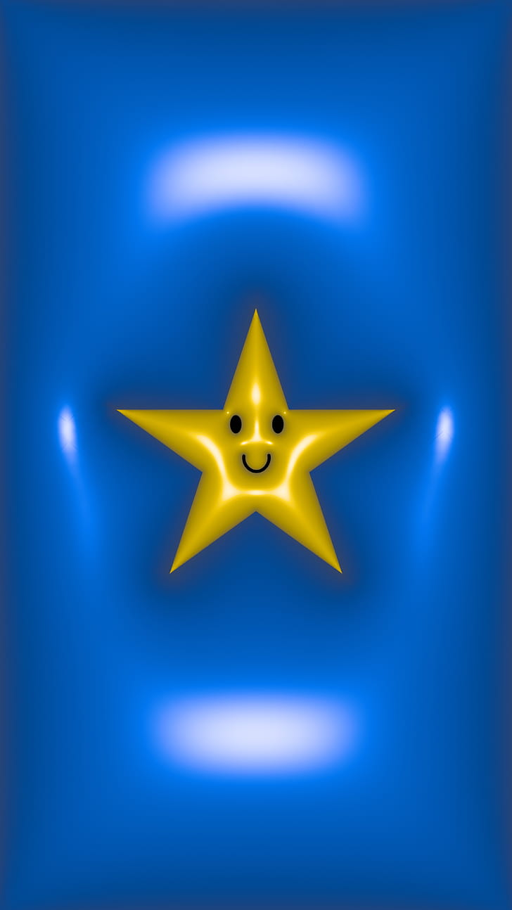 3d Star, space phone wallpaper