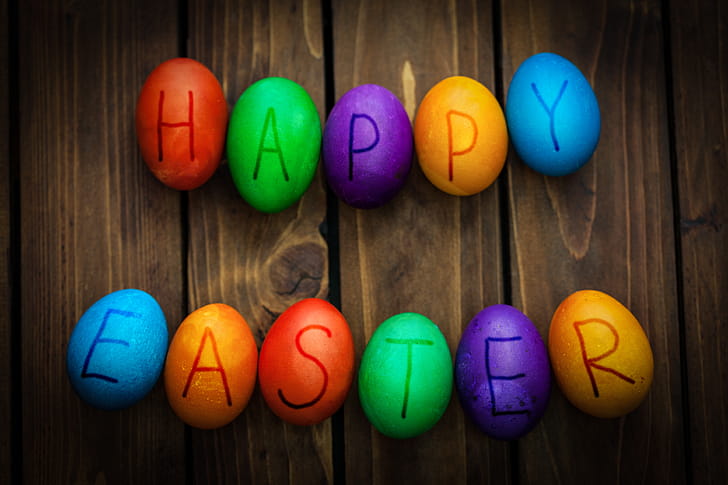 Happy Easter, Easter, Holiday, Colors, Easter Egg wallpaper