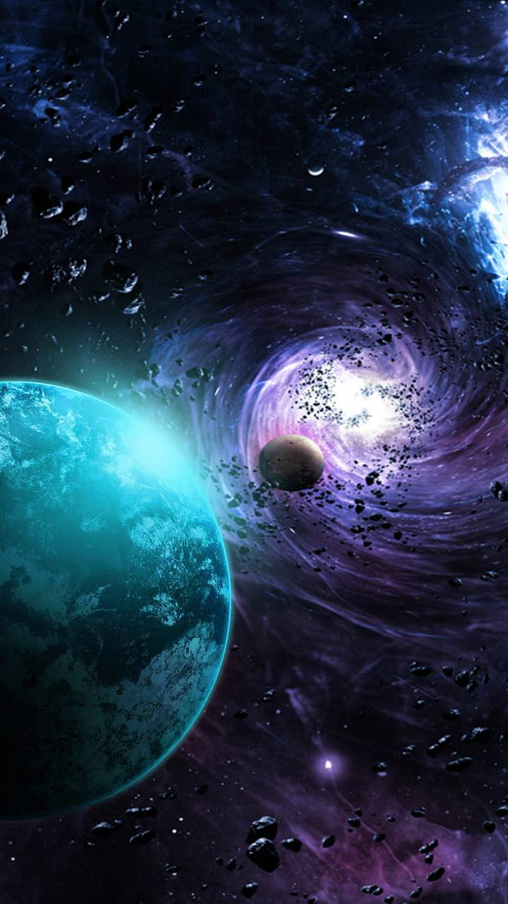 Planets, space, Sci Fi, planet phone wallpaper