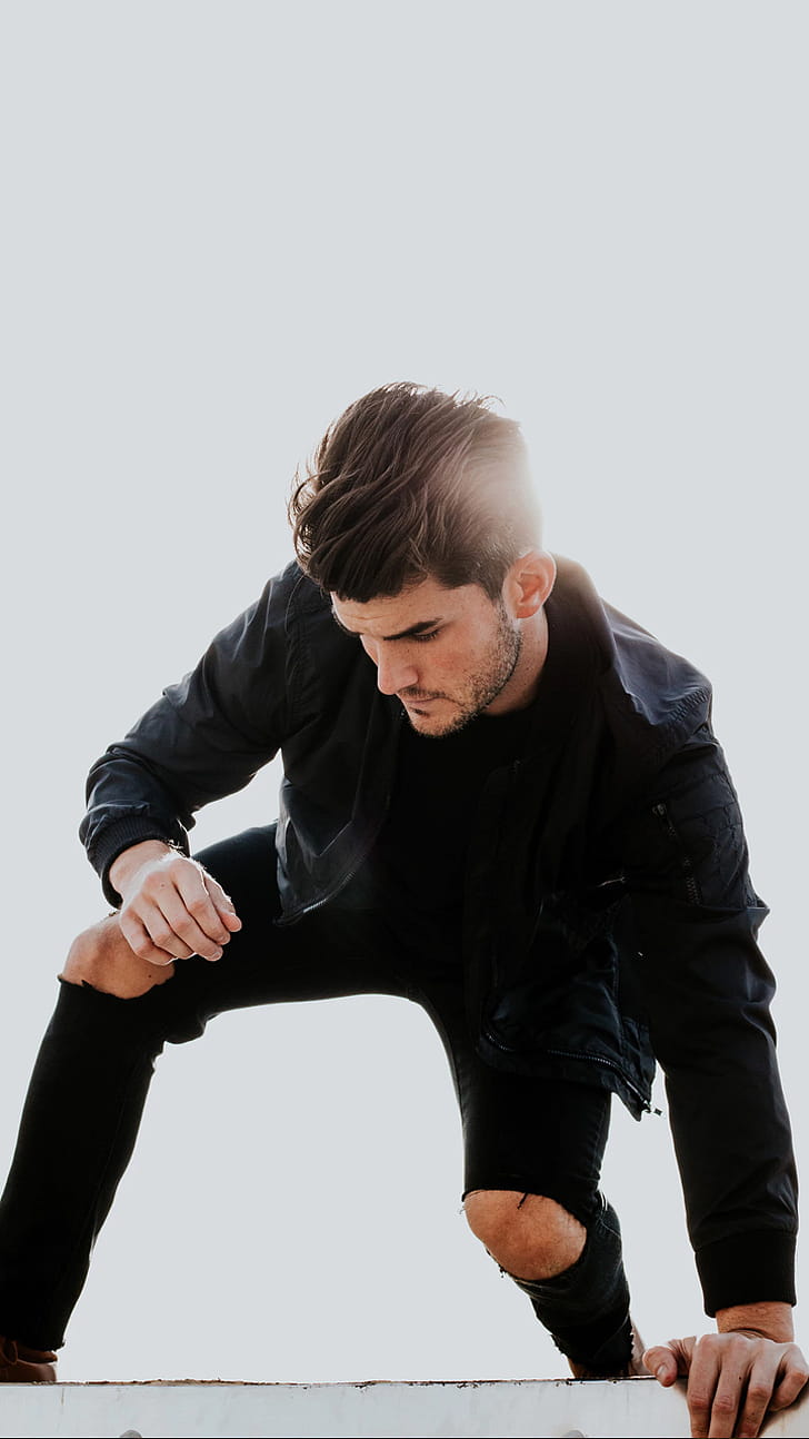 man, model phone wallpaper