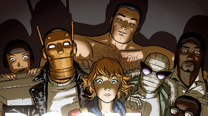 Comic, Doom Patrol wallpaper