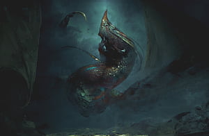 dark, creature wallpaper