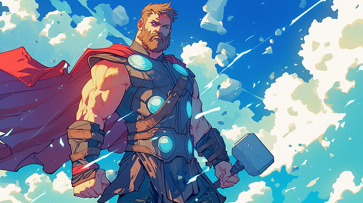 Thor Marvel Comics, Comic, Thor, Marvel Comics wallpaper