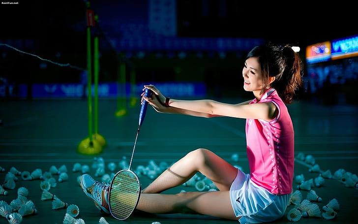 Player, Badminton wallpaper