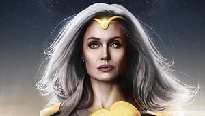Thena Eternals , eternals, marvel, movies, 2021-movies, angelina-jolie wallpaper