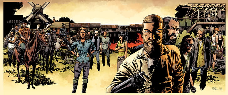 The Walking Dead, Comics wallpaper