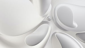Abstract, white wallpaper