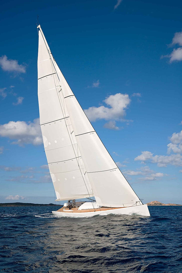 B60 Sloop, Sailing phone wallpaper