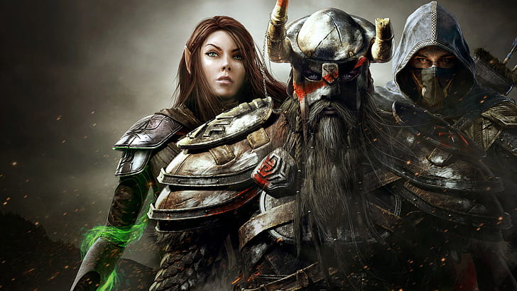 Poster, The Elder Scrolls wallpaper