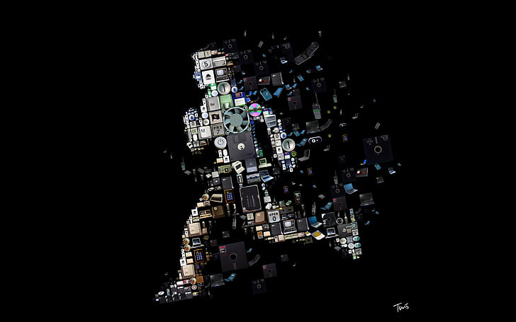 Technology, Artistic wallpaper