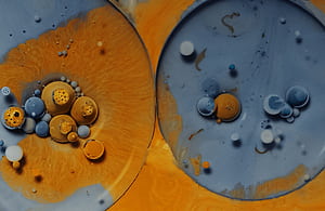 yellow, Abstract, paint wallpaper