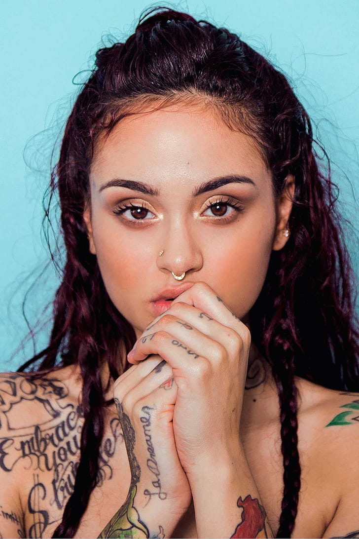 Kehlani, Creative , Personalized background phone wallpaper