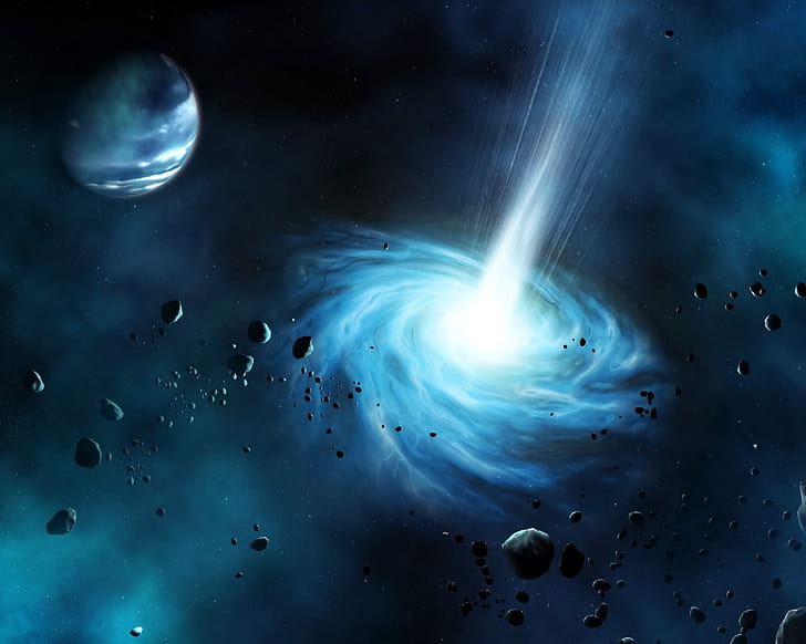 Quasar, Sci Fi wallpaper