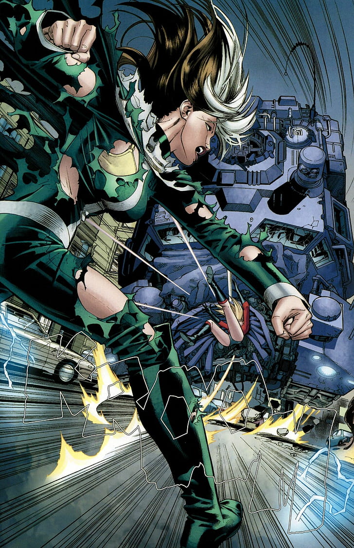 Rogue vs Ms. Marvel, Rogue phone wallpaper