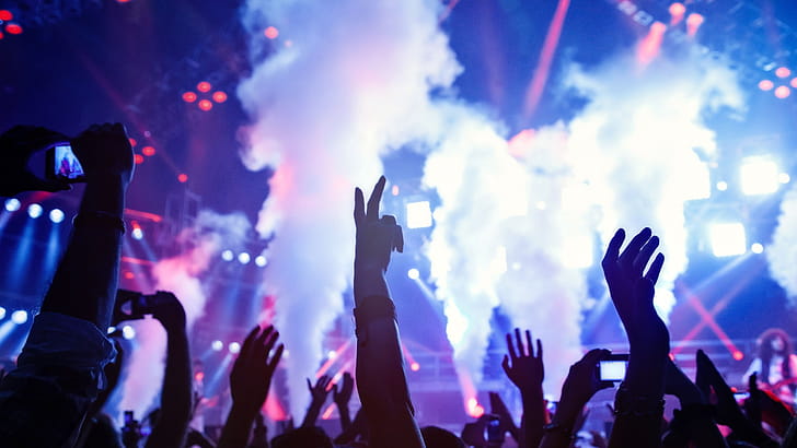 Smoke, Discotheque wallpaper