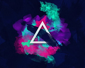 Graphic Design Vector, triangle, abstract wallpaper