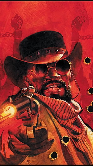 Django Unchained, Android iPhone backgrounds,  , phone wallpaper