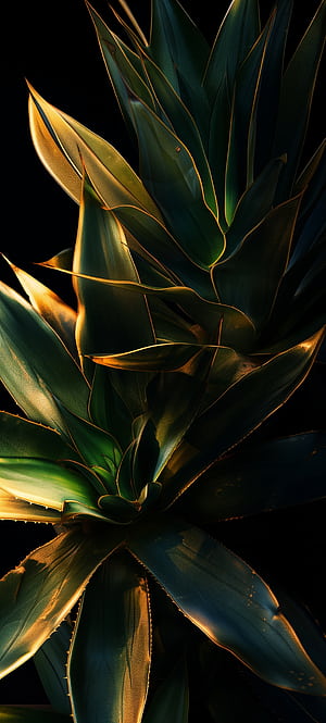 Agave Elegance - Mobile phone wallpaper