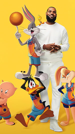 Space Jam , Vibrant visuals phone wallpaper