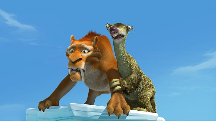 Diego, Sid (Ice Age) wallpaper