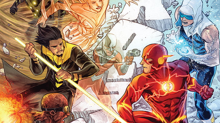 Comic, Flash wallpaper