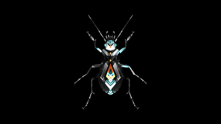 Insect, Facets wallpaper