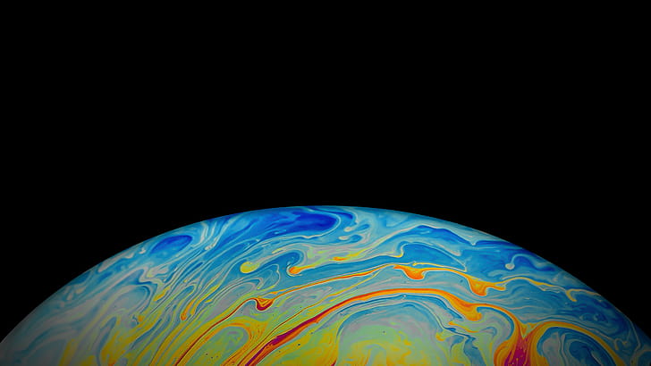 Apple Bubble Background, apple, computer wallpaper