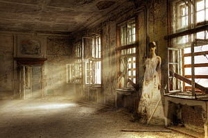 Ghost, Gothic Art wallpaper