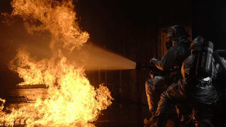 Fireman, Firefighter, , wallpaper