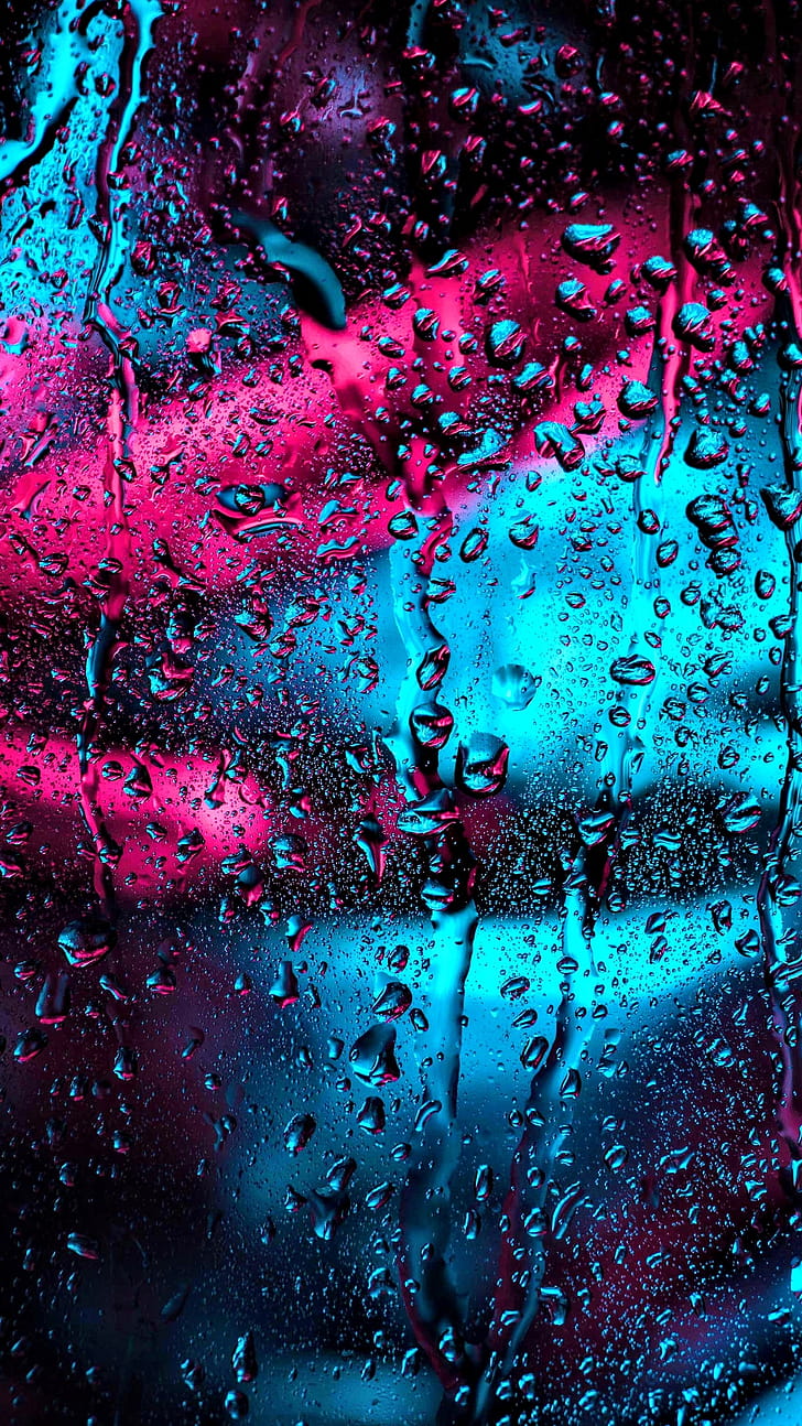 graphy, water drop phone wallpaper