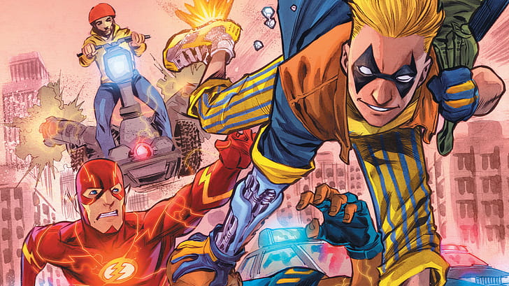 Comic, Flash wallpaper