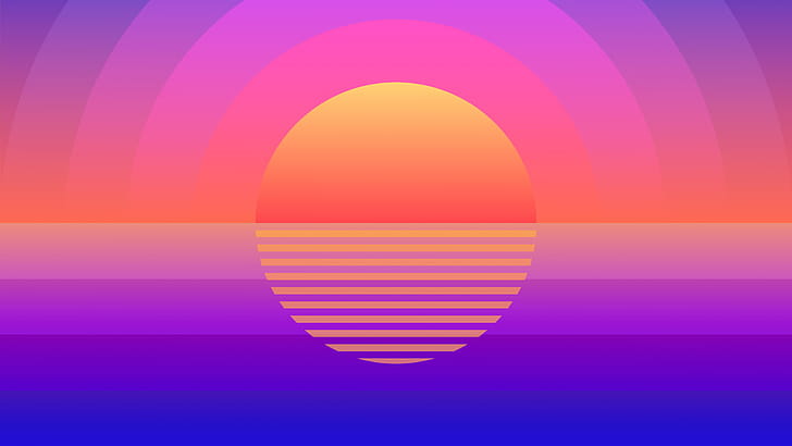 Parallel stripes, Geometry wallpaper