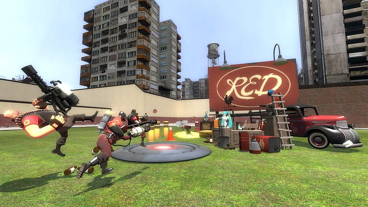Garry's Mod,  gallery, High-quality visuals,  customization wallpaper