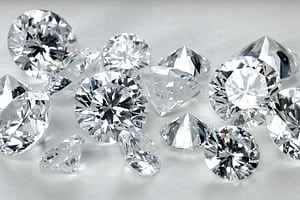 Round cut, Diamonds wallpaper