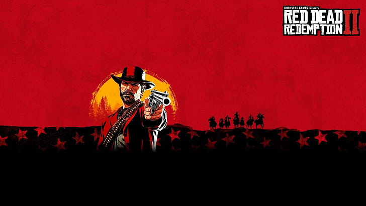 , Red Dead Redemption 2, wallpaper